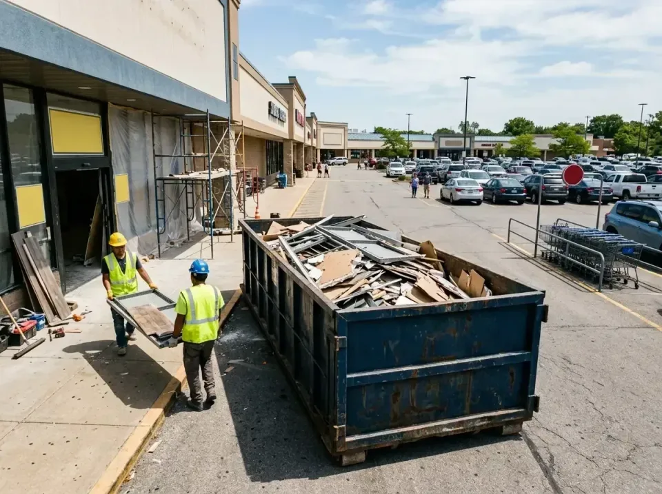 retail-store-renovation-debris-003 — frequently asked questions, Roll-off Dumpster Rentals in Eagleview, PA